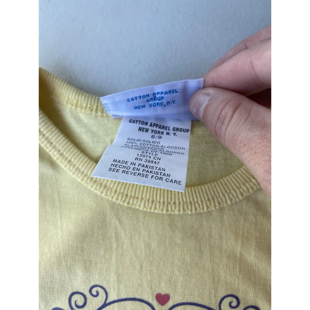 VTG Disney Babies Bodysuit 6-9M NWT Minnie Mouse Daisy Duck Yellow Booties Set
